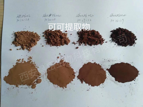 可可提取物、可可粉、可可堿